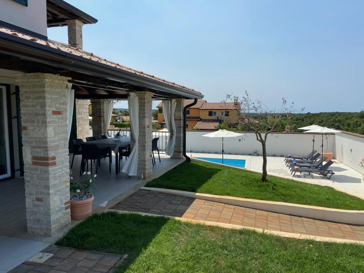Villa Victoria Istra - Heated Pool Nova Vas  Kültér fotó